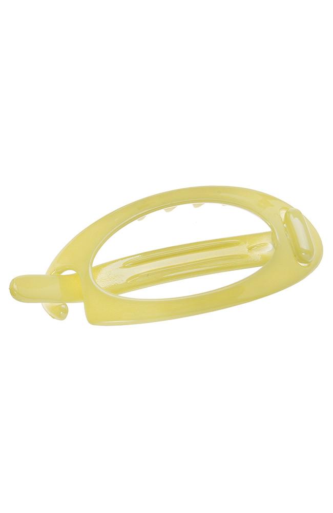 Belle Small Cutout Oval Slide Barrette