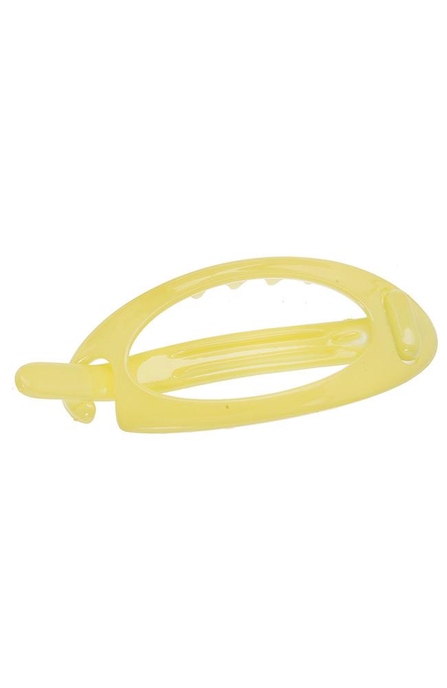 Belle Small Cutout Oval Slide Barrette