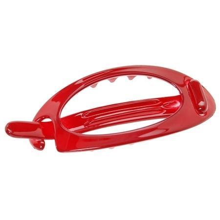 Belle Small Cutout Oval Slide Barrette