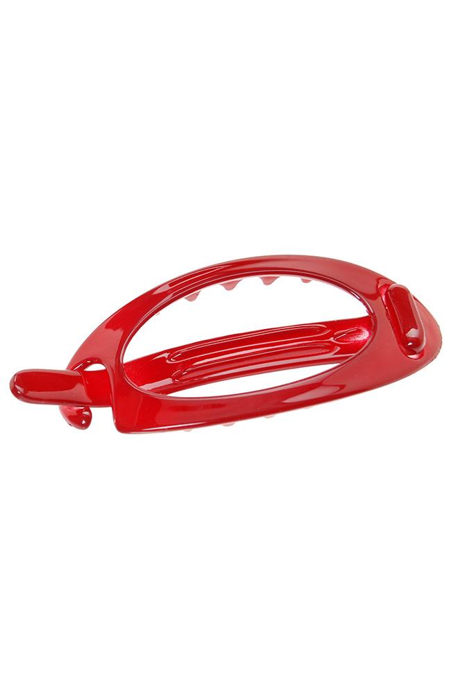 Belle Small Cutout Oval Slide Barrette