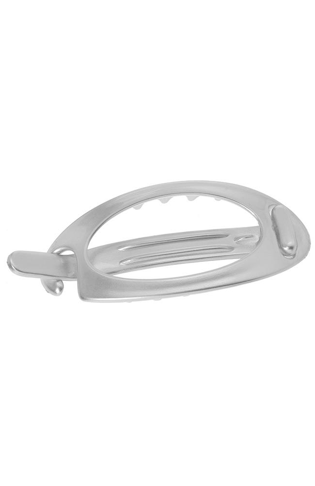 Belle Small Cutout Oval Slide Barrette