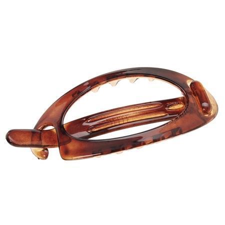 Belle Small Cutout Oval Slide Barrette