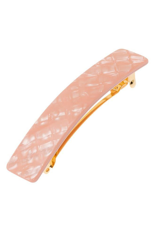 Rectangle Barrette - Frost