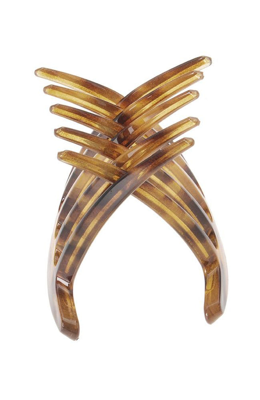 Belle Five Tooth Interlocking Comb Pair