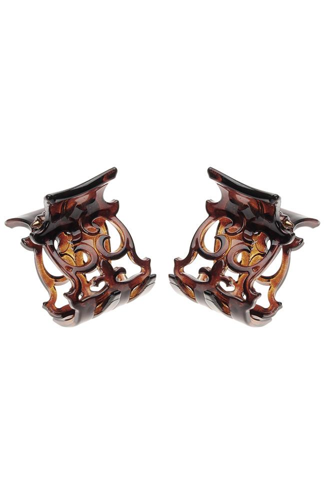 Belle Square Mini Victorian Jaw Pair