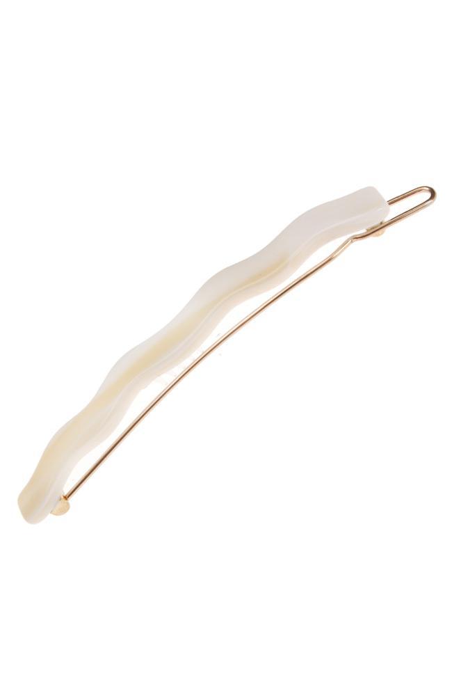 Wavy Tige Boule Barrette - Classic