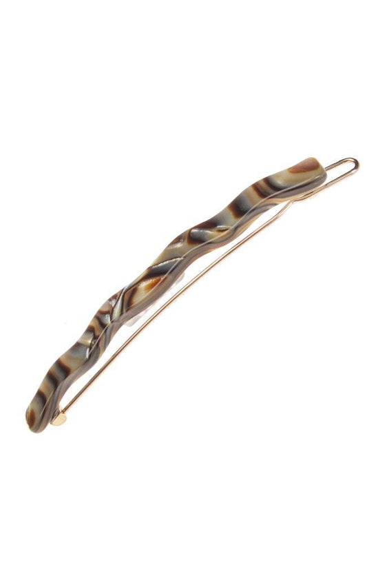 Wavy Tige Boule Barrette - Classic