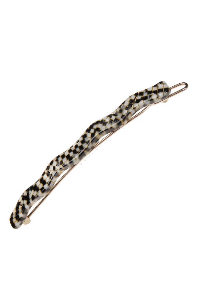 Wavy Tige Boule Barrette - Classic