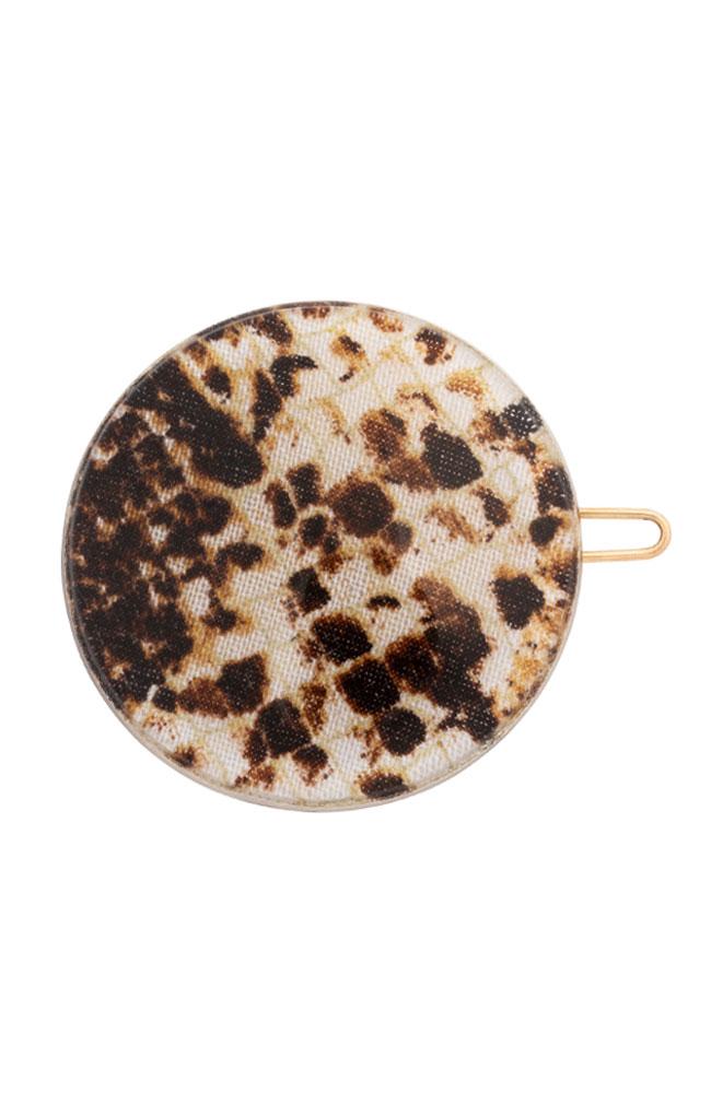 Simple Circle Tige Boule - Animal Print