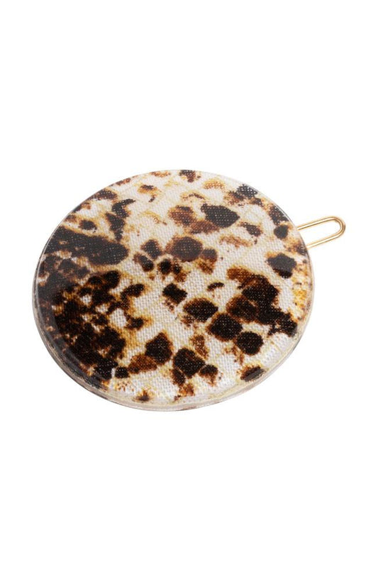 Simple Circle Tige Boule - Animal Print