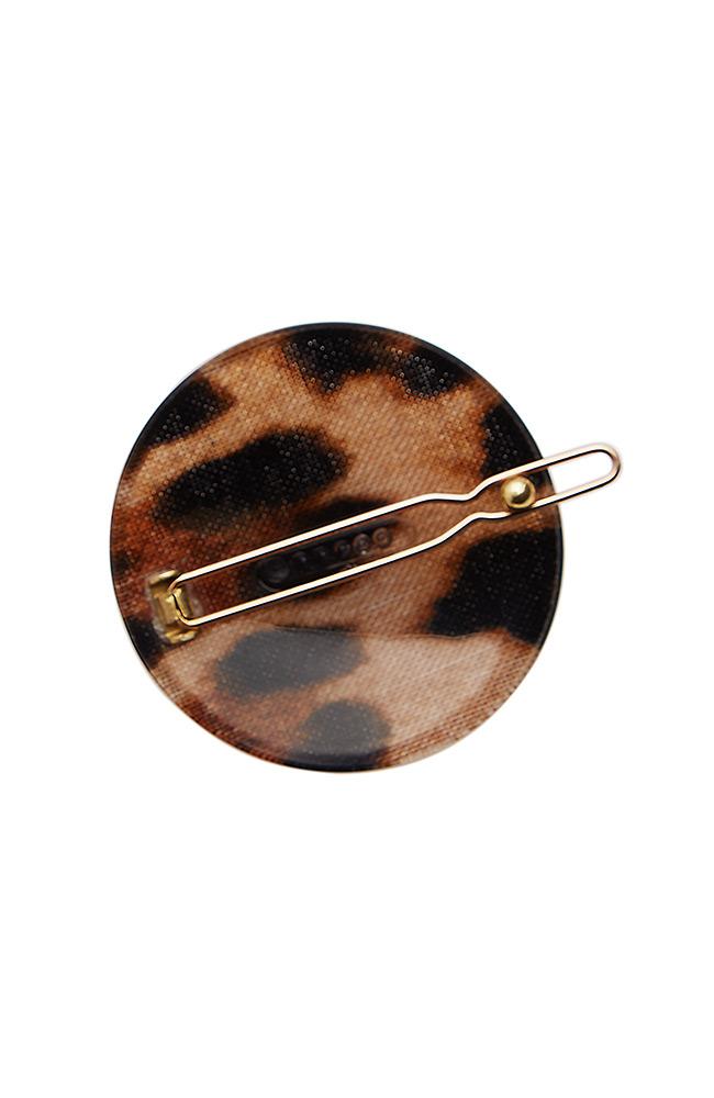 Simple Circle Tige Boule - Luxe Leopard