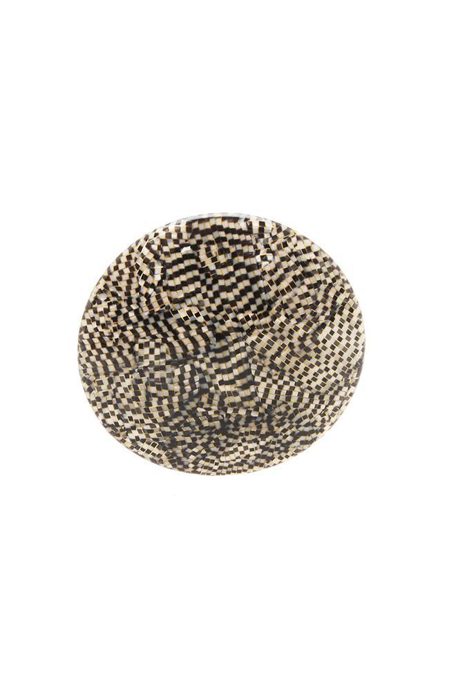 Simple Circle Barrette - Classic