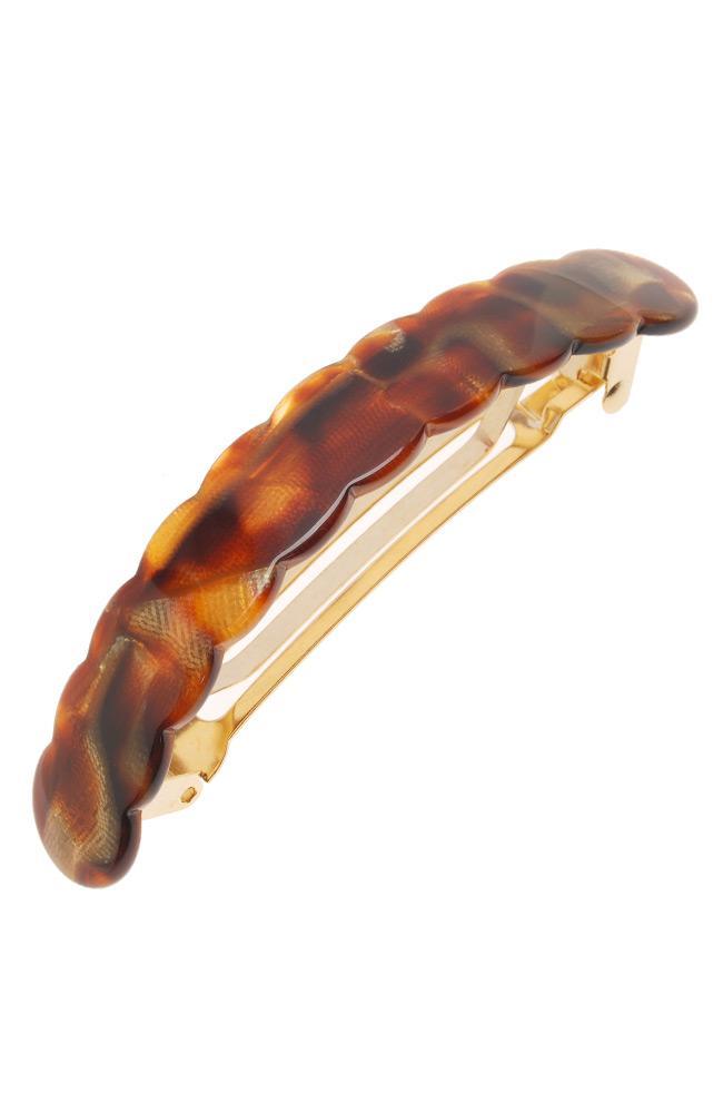 Scalloped Volume Barrette - Classic