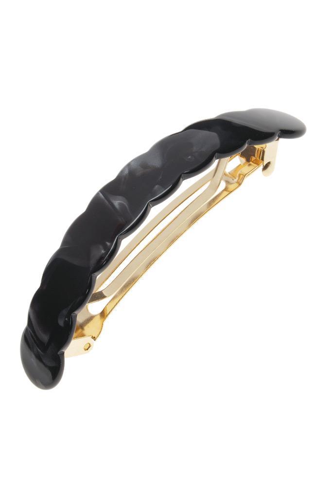 Scalloped Volume Barrette - Classic