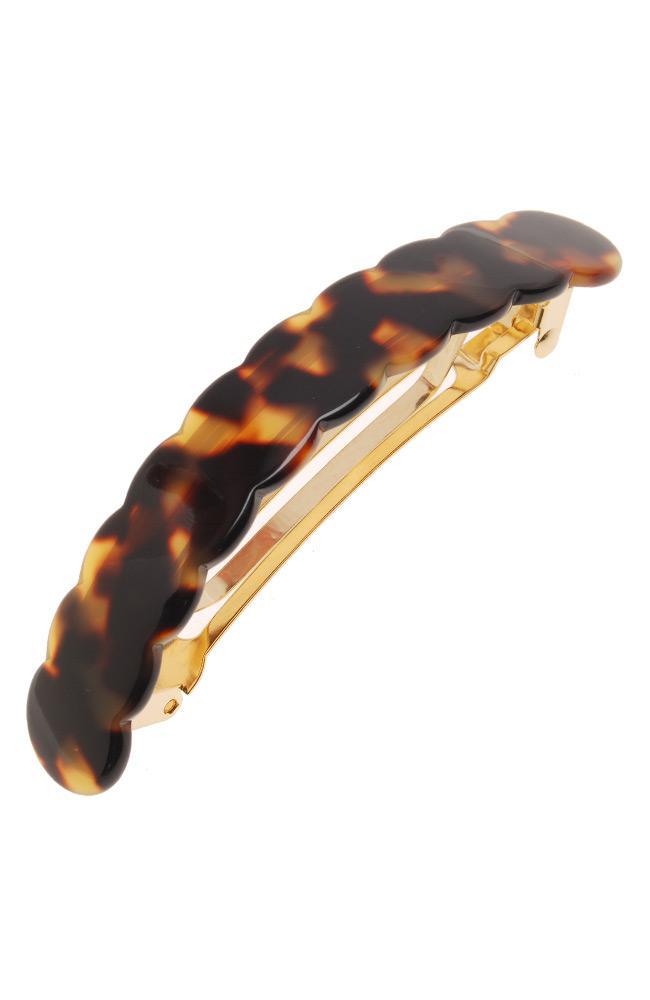 Scalloped Volume Barrette - Classic