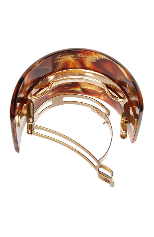 Wide Rectangle Ponytail Barrette - Classic