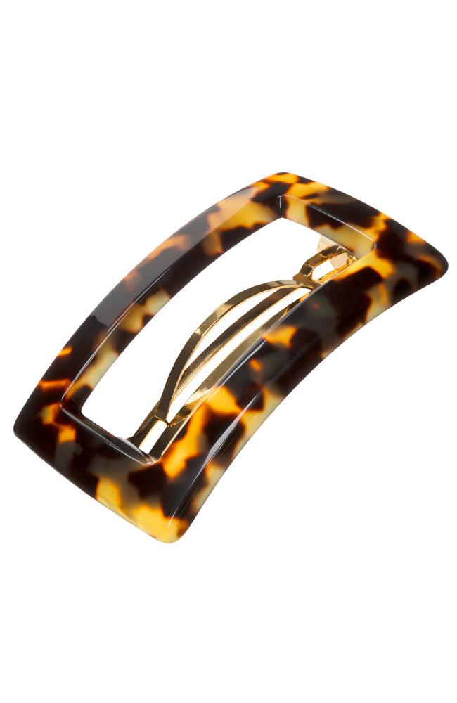 Camille Tokyo Cutout Hair Clip with French Barrette clasp, France Luxe