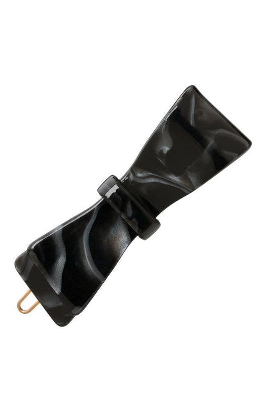 Ribbon Bow Tige Boule Barrette - Classic