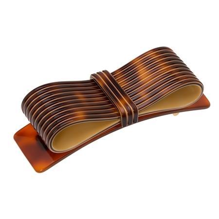 Layered Bow Large Barrette