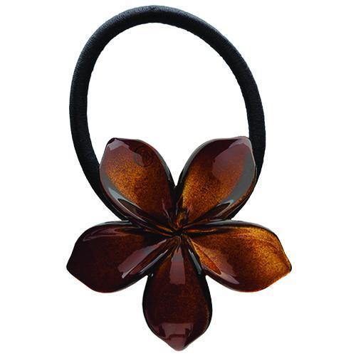 Belle Wailea Flower Ponytail Holder