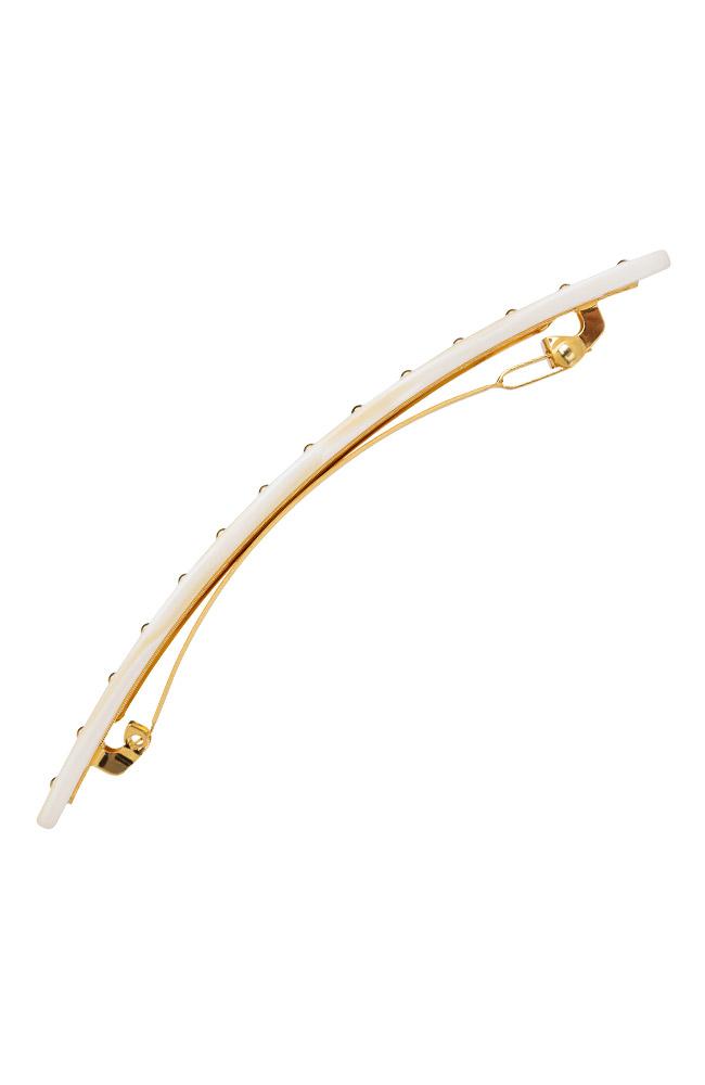 Studded Long and Skinny Barrette