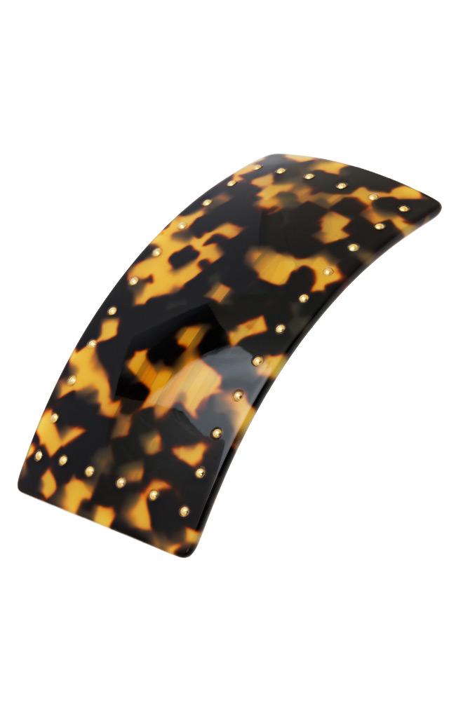Studded Wide Barrette