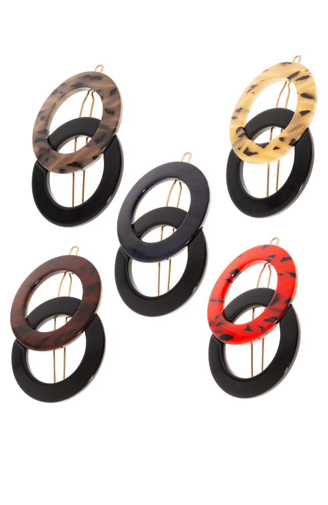 Double Circle Tige Boule Barrette - Victory