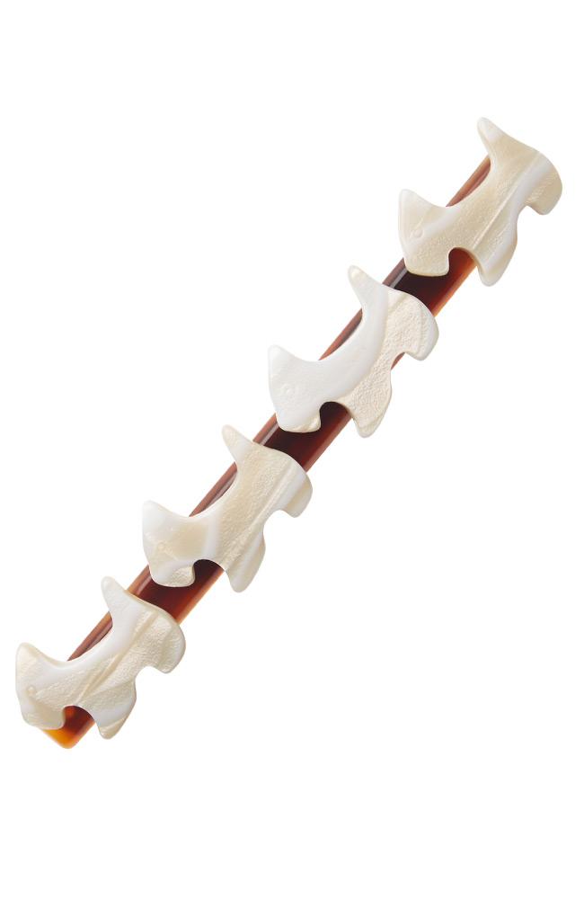 Long & Skinny Scottie Dog Barrette