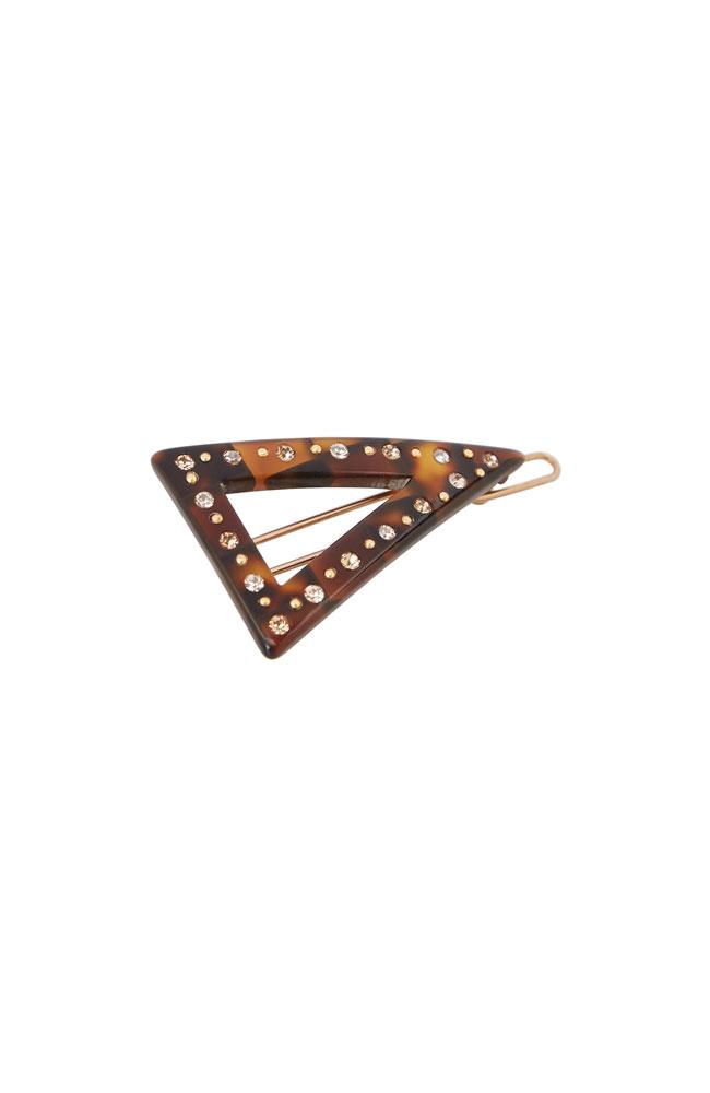 France Luxe Crystal Triangle Cutout Tige Boule