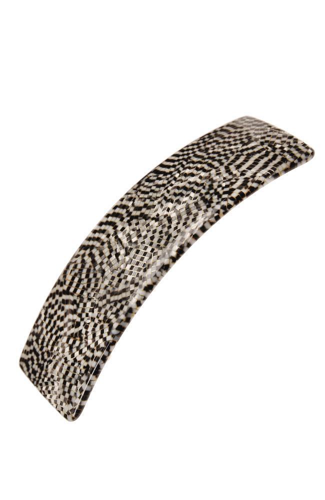 France Luxe Large Rectangle Barrette - Classic