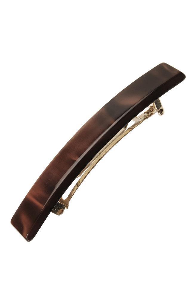 Small Luxury Rectangle Barrette - Nacro Neutrals