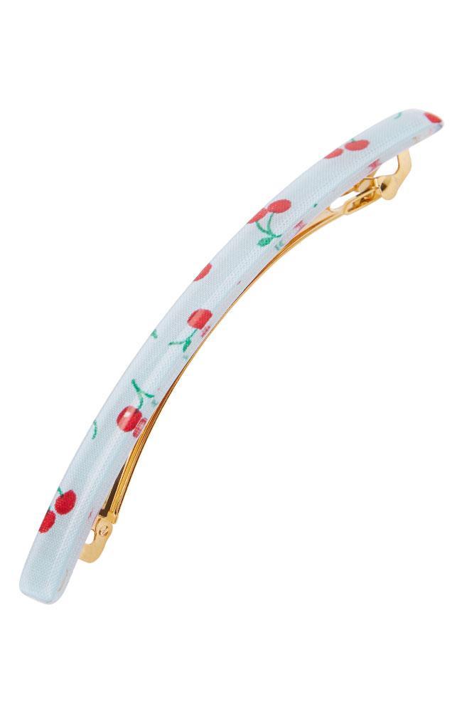 Long and Skinny Barrette - Cherry