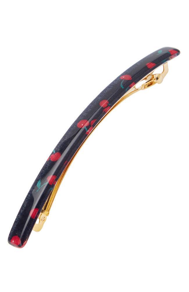 Long and Skinny Barrette - Cherry