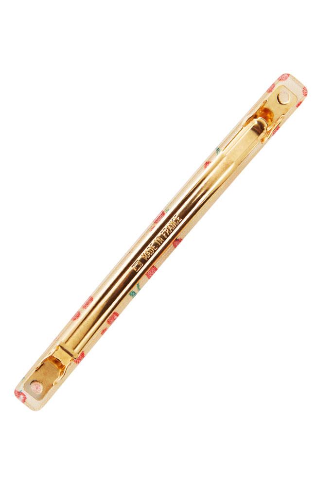 Long and Skinny Barrette - Cherry