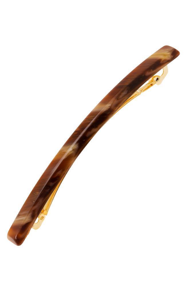 France Luxe Long & Skinny Barrette, Classic Lasco, cellulose acetate and French barrette clasp