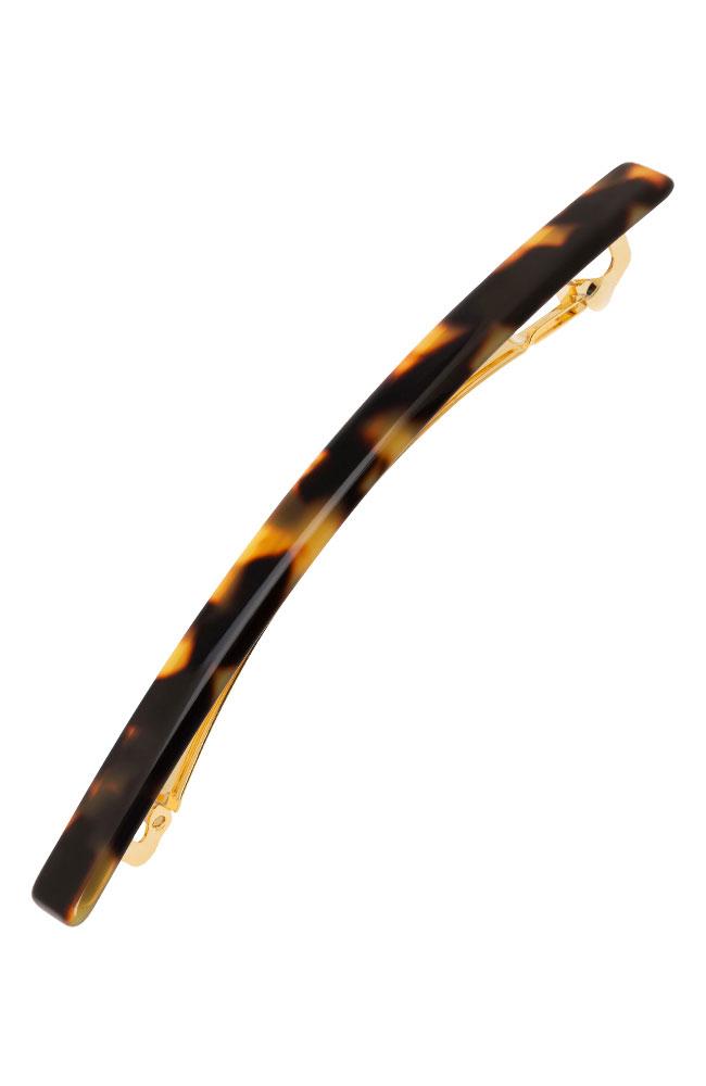 France Luxe Long & Skinny Barrette, Classic Tokyo, cellulose acetate and French barrette clasp