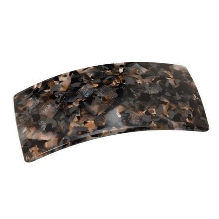Wide Rectangle Barrette - Pavlova
