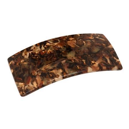Wide Rectangle Barrette - Pavlova