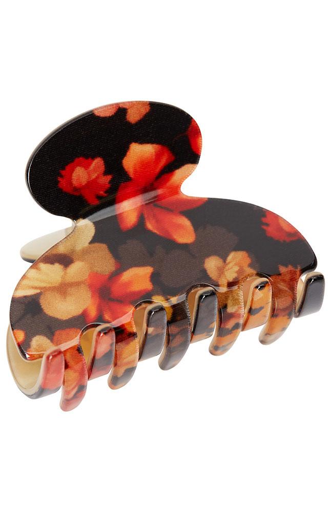 Small Couture Jaw - Dark Grounded Floral