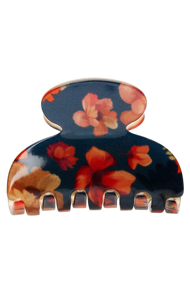 Small Couture Jaw - Dark Grounded Floral