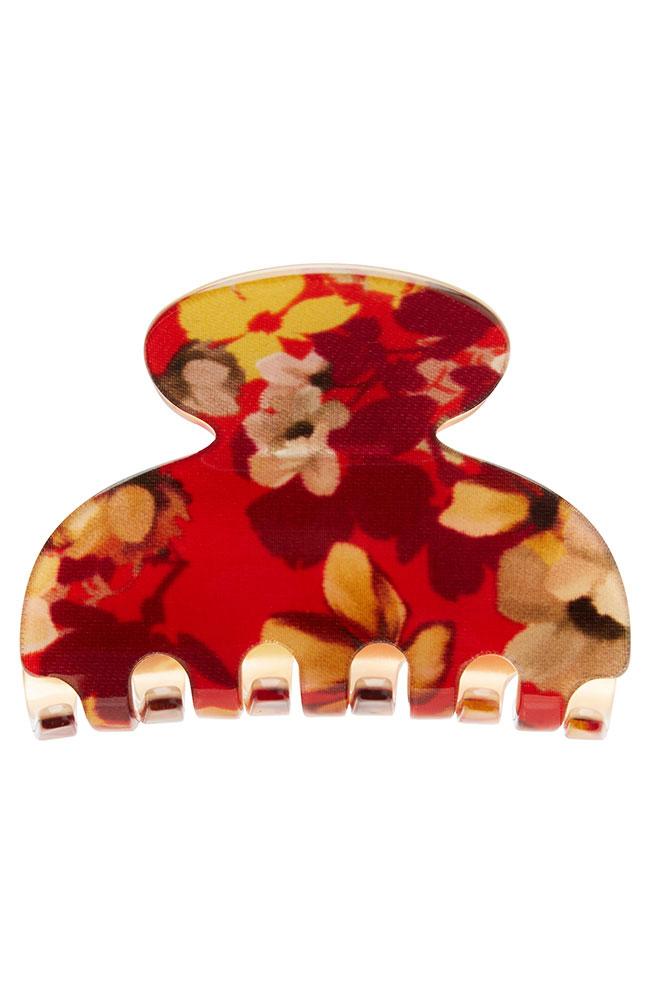 Small Couture Jaw - Dark Grounded Floral