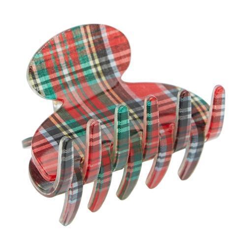Small Couture Jaw - Tartan Plaid