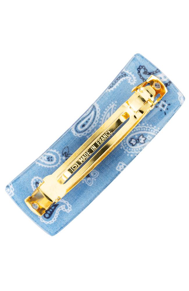Rectangle Volume Barrette - Bandana