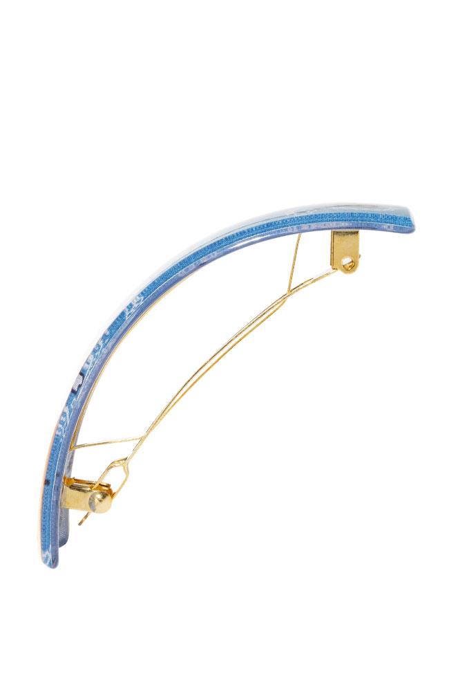 Rectangle Volume Barrette - Bandana