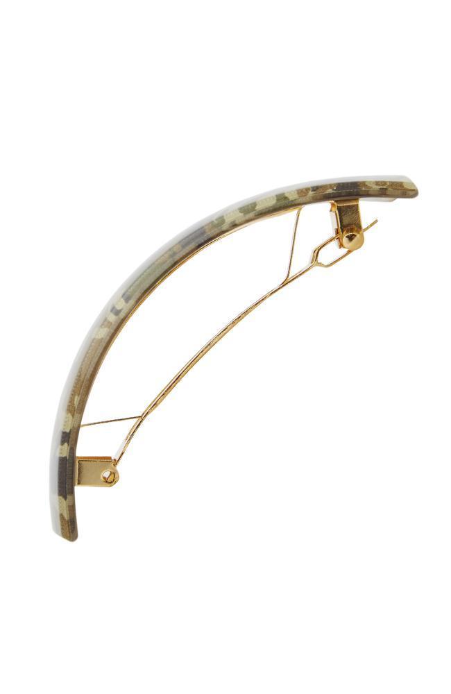 Rectangle Volume Barrette - Camo