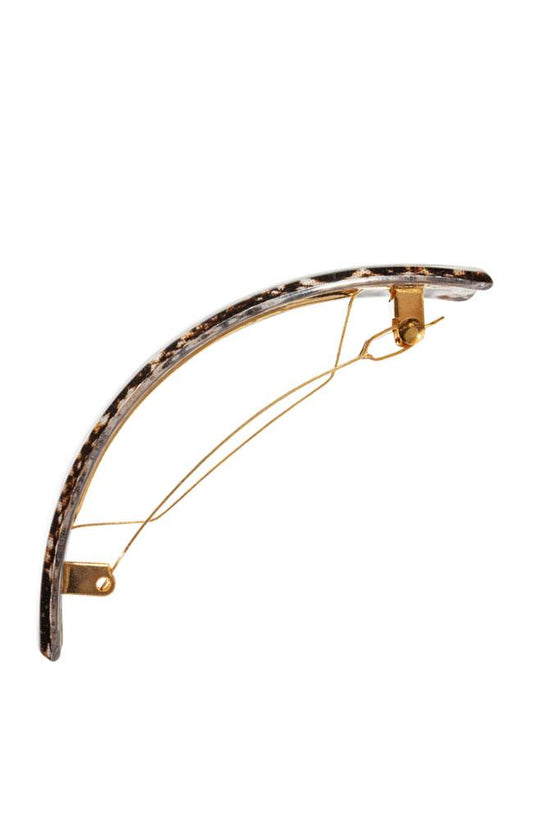 Rectangle Volume Barrette - Anaconda