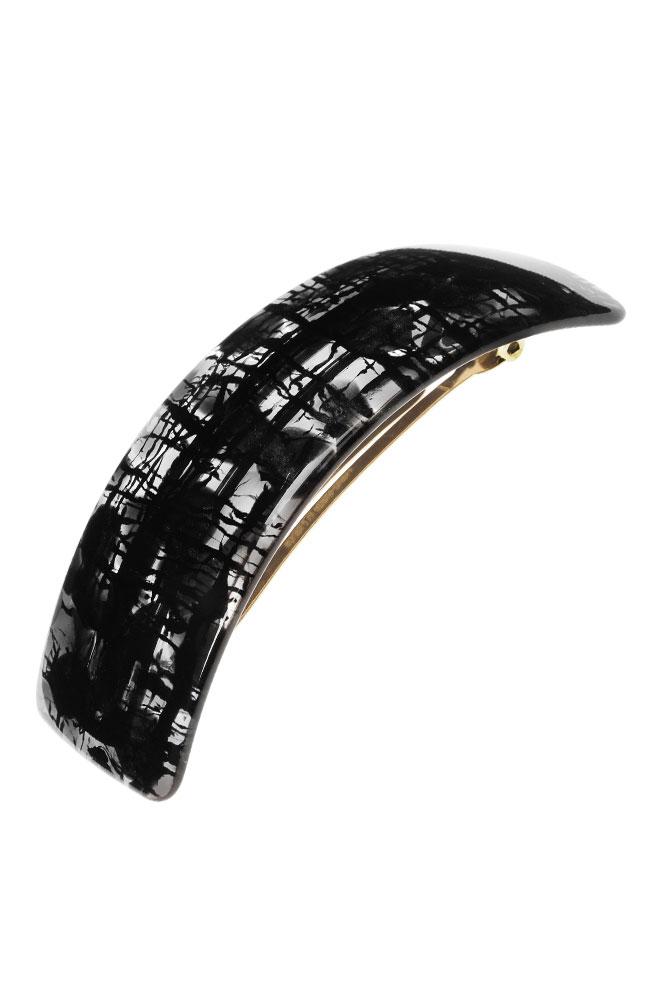 Rectangle Volume Barrette - Eco-Friendly Acetate