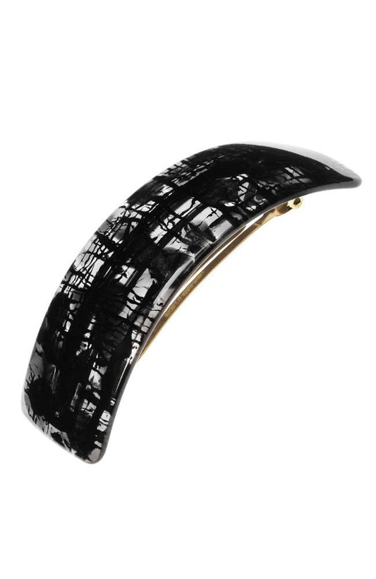 Rectangle Volume Barrette - Eco-Friendly Acetate