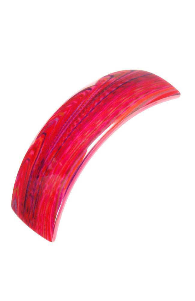 Rectangle Volume Barrette - Sugar