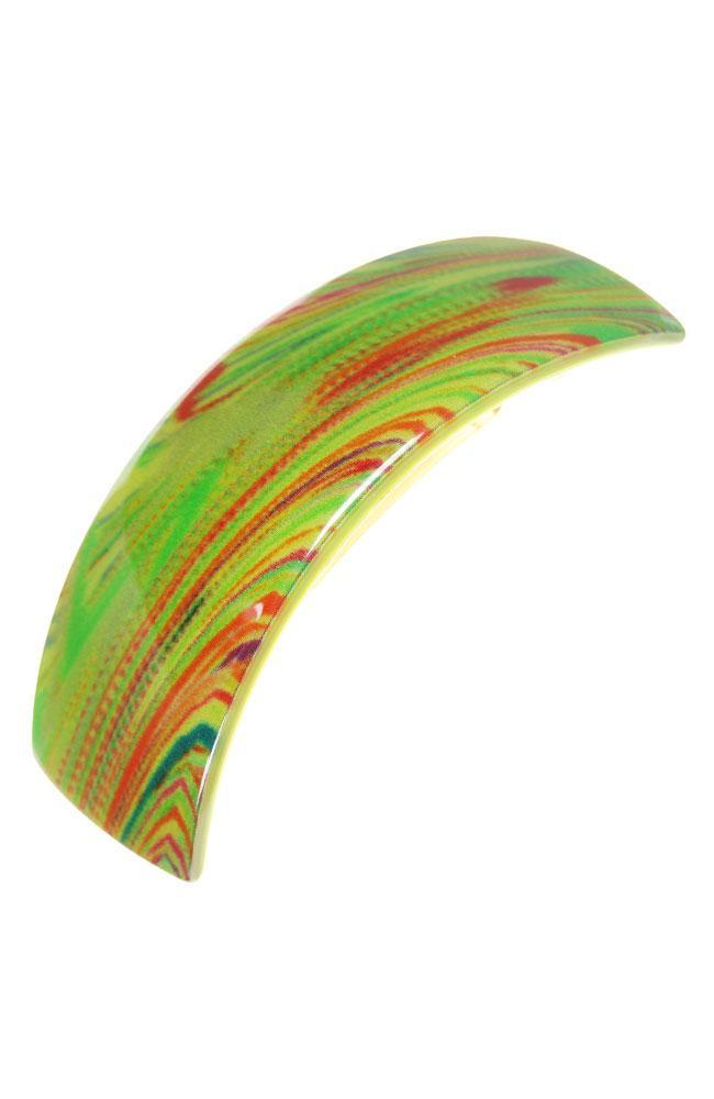 Rectangle Volume Barrette - Sugar
